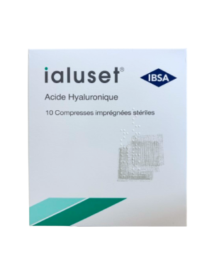Ialuset compresse acide hyaluronique x10