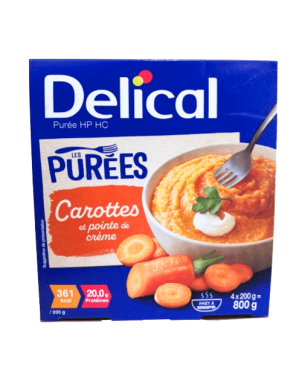 Purée hp hc delical carottes