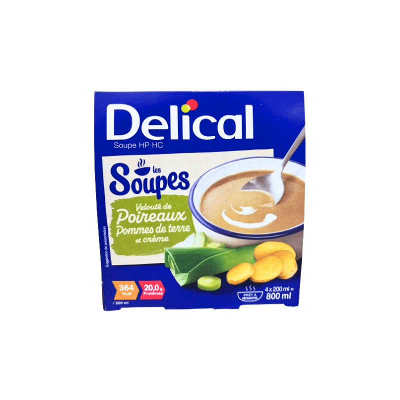 Soupes HP HC delical poireaux