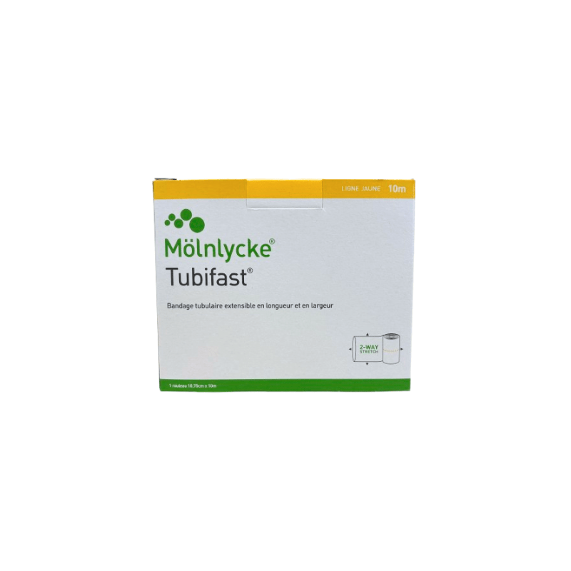 Bandage jaune tubulaire