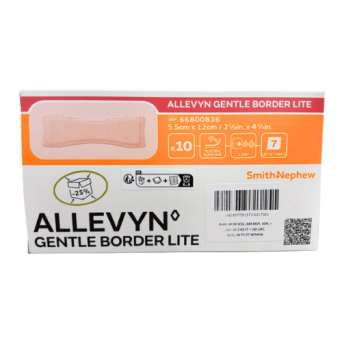 Allevyn gentle border lite 5,5x12cm
