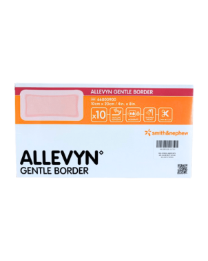 Allevyn gentle border 10x20cm