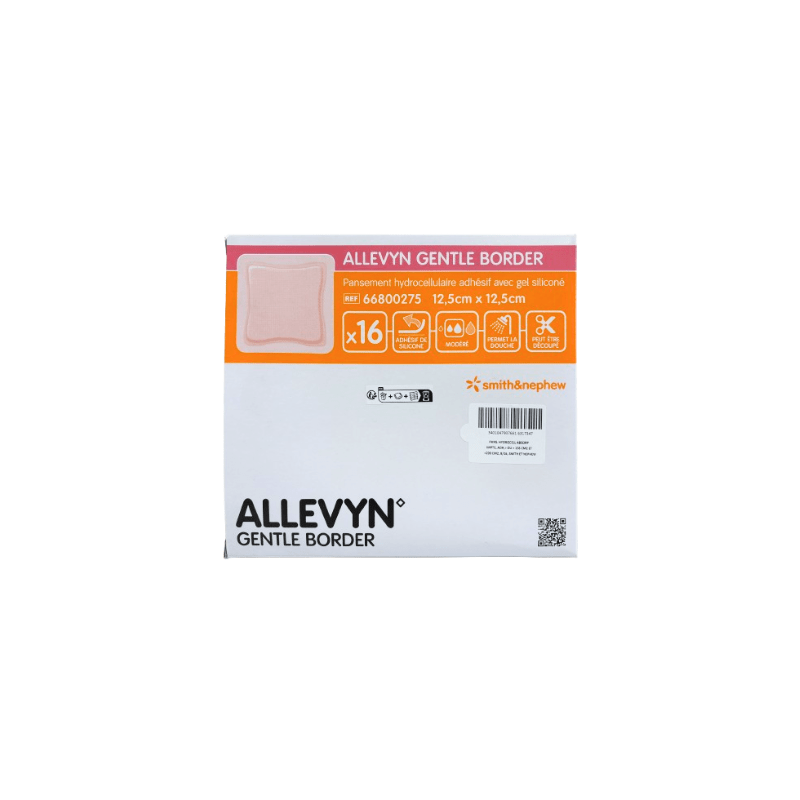 Allevyn gentle border 12,5x12,5cm