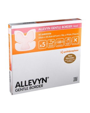 Pansement allevyn gentle border heel 23x23,2cm