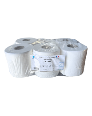 Bobines essuie-mains dévidage central pack de 6