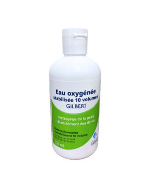 Eau oxygénée stabilisée 10 volumes - flacon 250ml gilber