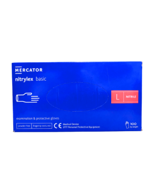 Gant d'examen nitrile non poudrés mercator