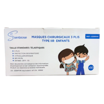 Masques chirurgicaux Enfants