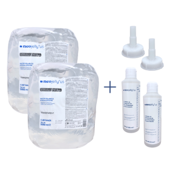 Carton de 2 gels échographique - 5L