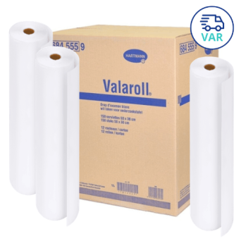 Draps d'examen lisses carton de 12 rouleaux - Livraison VAR