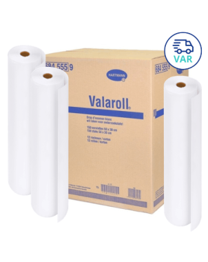 Draps d'examen lisses carton de 12 rouleaux - Livraison VAR